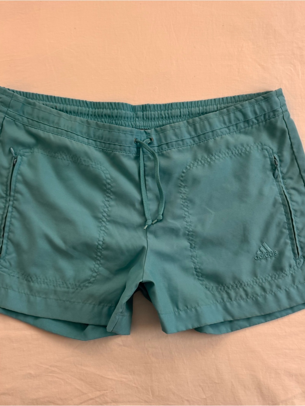 Y2K 2000s Adidas Women’s Teal Athletic Shorts